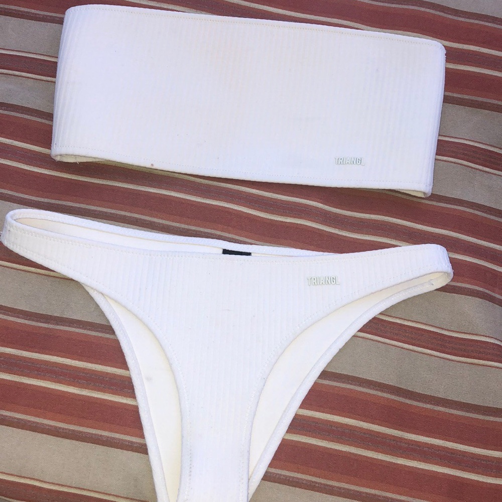 White bikini